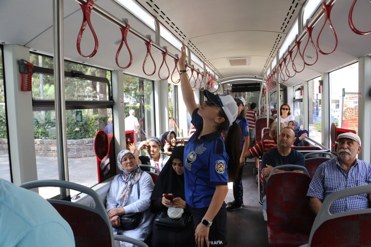 Manisa’da toplu taşımada klima denetimleri devam ediyor