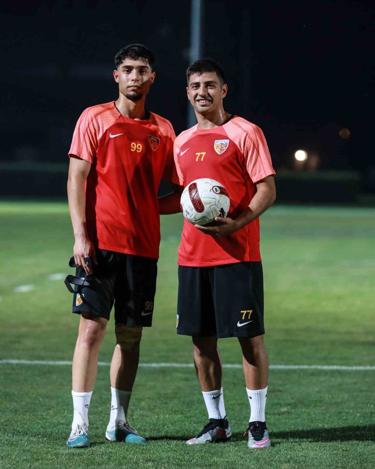 Kayserispor’da forma numaraları belli oldu