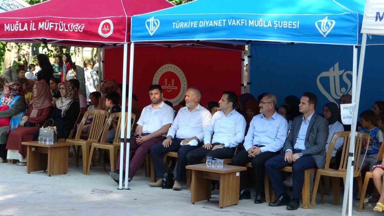 Muğla’da çocuklar şenlikte buluştu