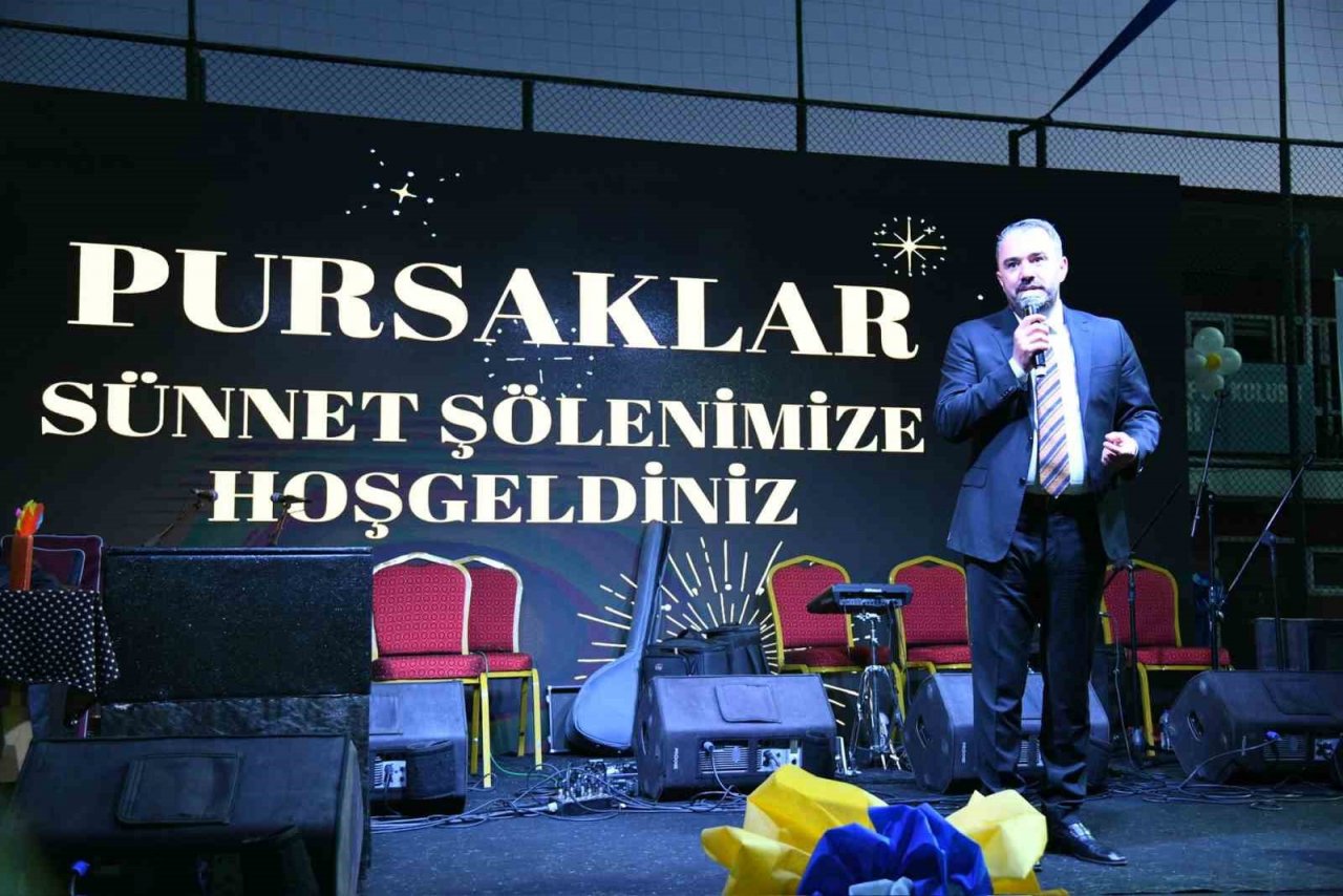 Pursaklar Belediyesinden çocuklar için sünnet şöleni