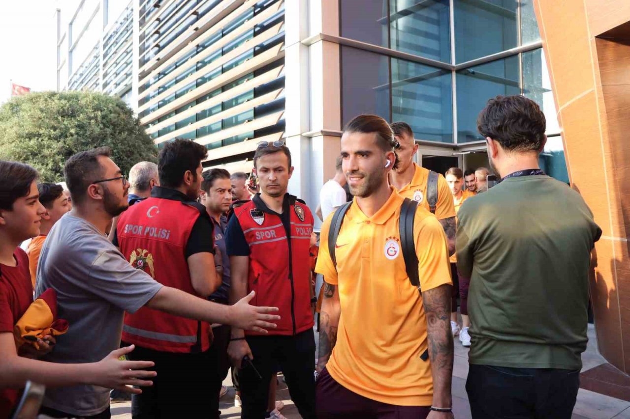 Galatasaray kafilesi Kayseri’de