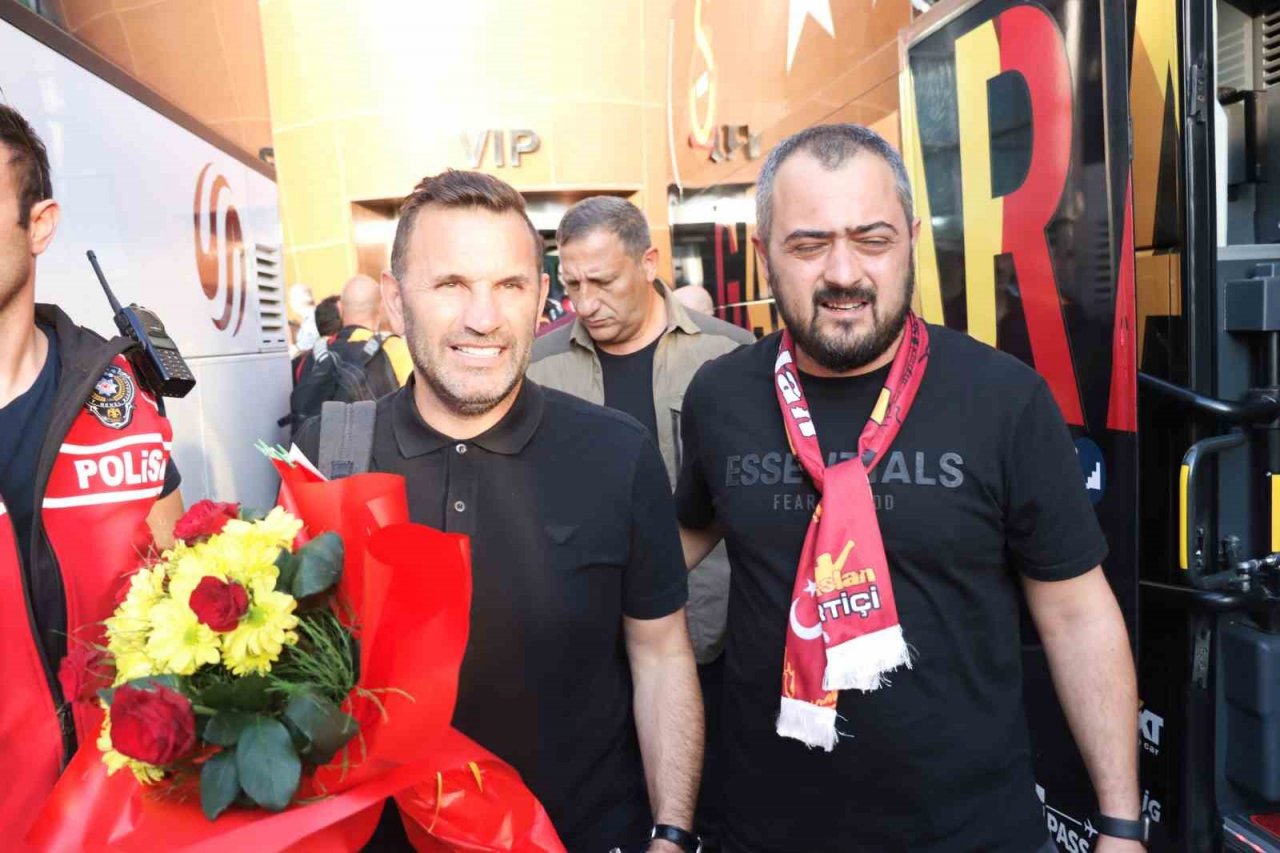 Galatasaray kafilesi Kayseri’de