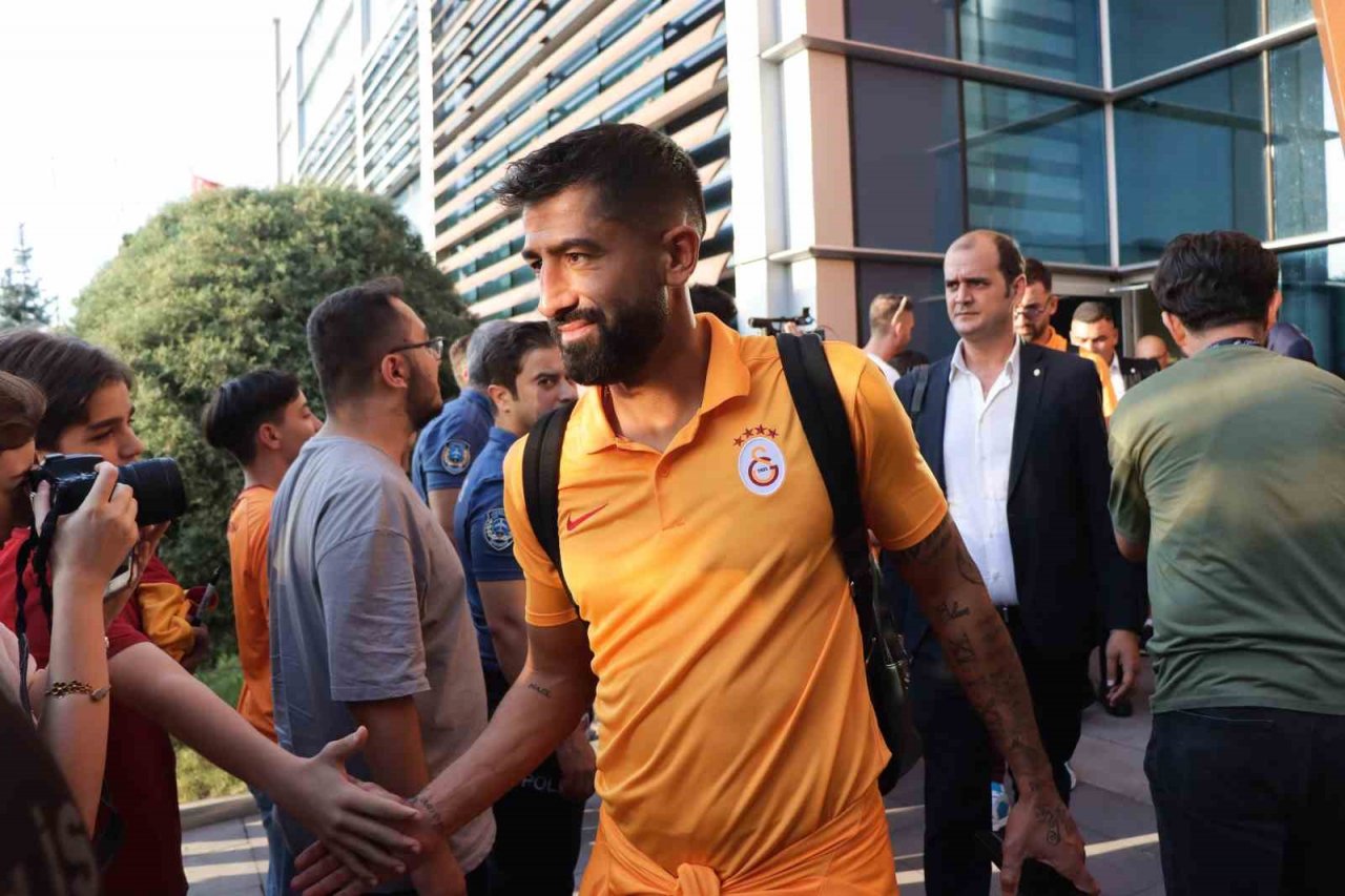 Galatasaray kafilesi Kayseri’de