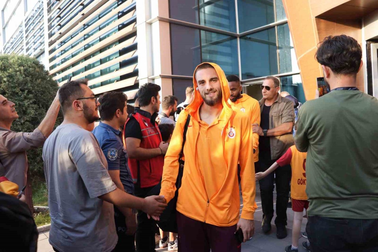 Galatasaray kafilesi Kayseri’de