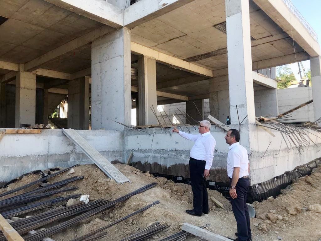 Yozgat’ta Okul inşaatları denetlendi