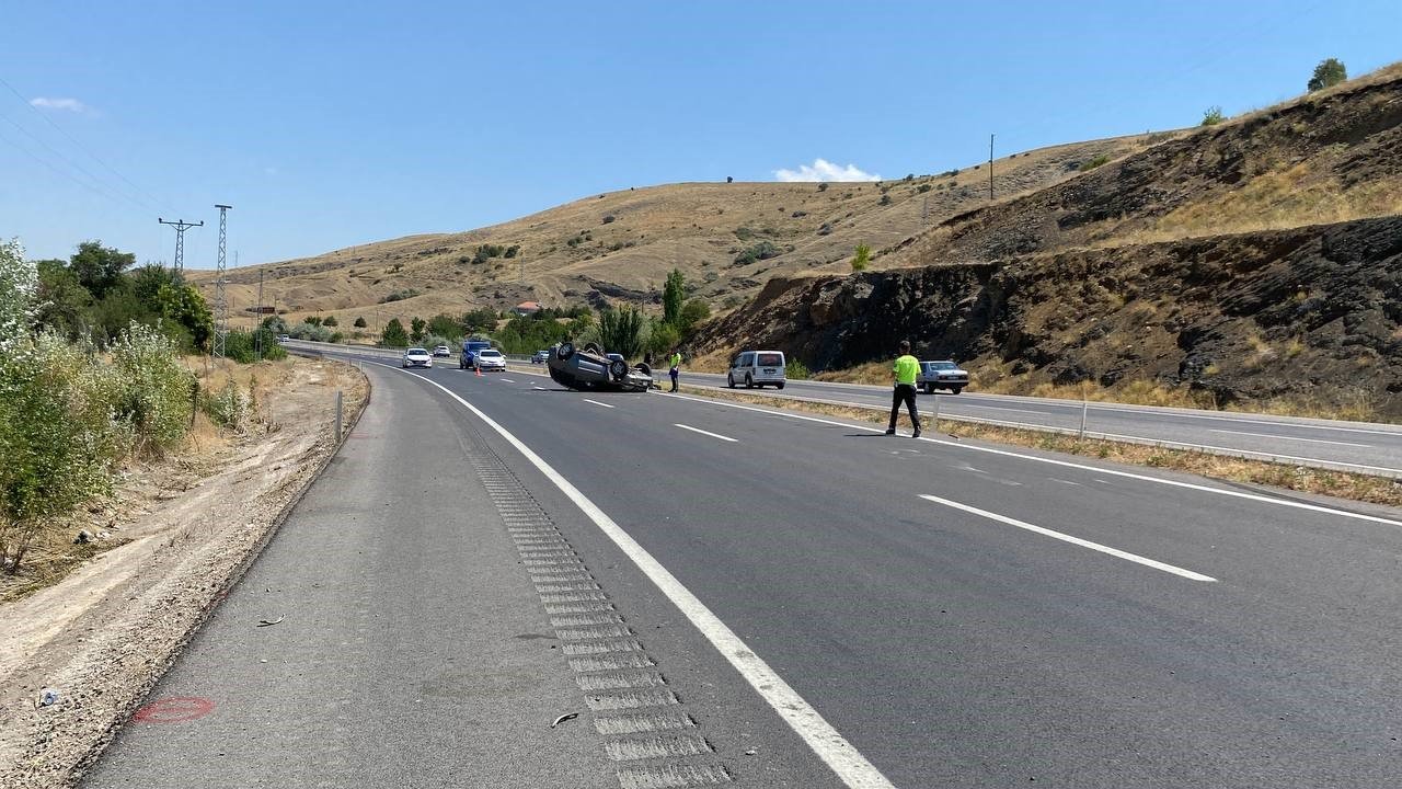 Yozgat’ta trafik kazası: 4 yaralı
