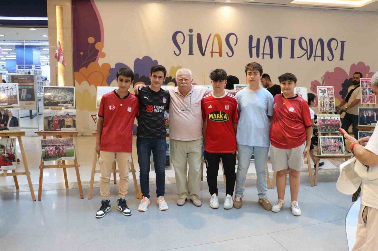 İVA Park AVM’de Sivasspor sergisi açıldı