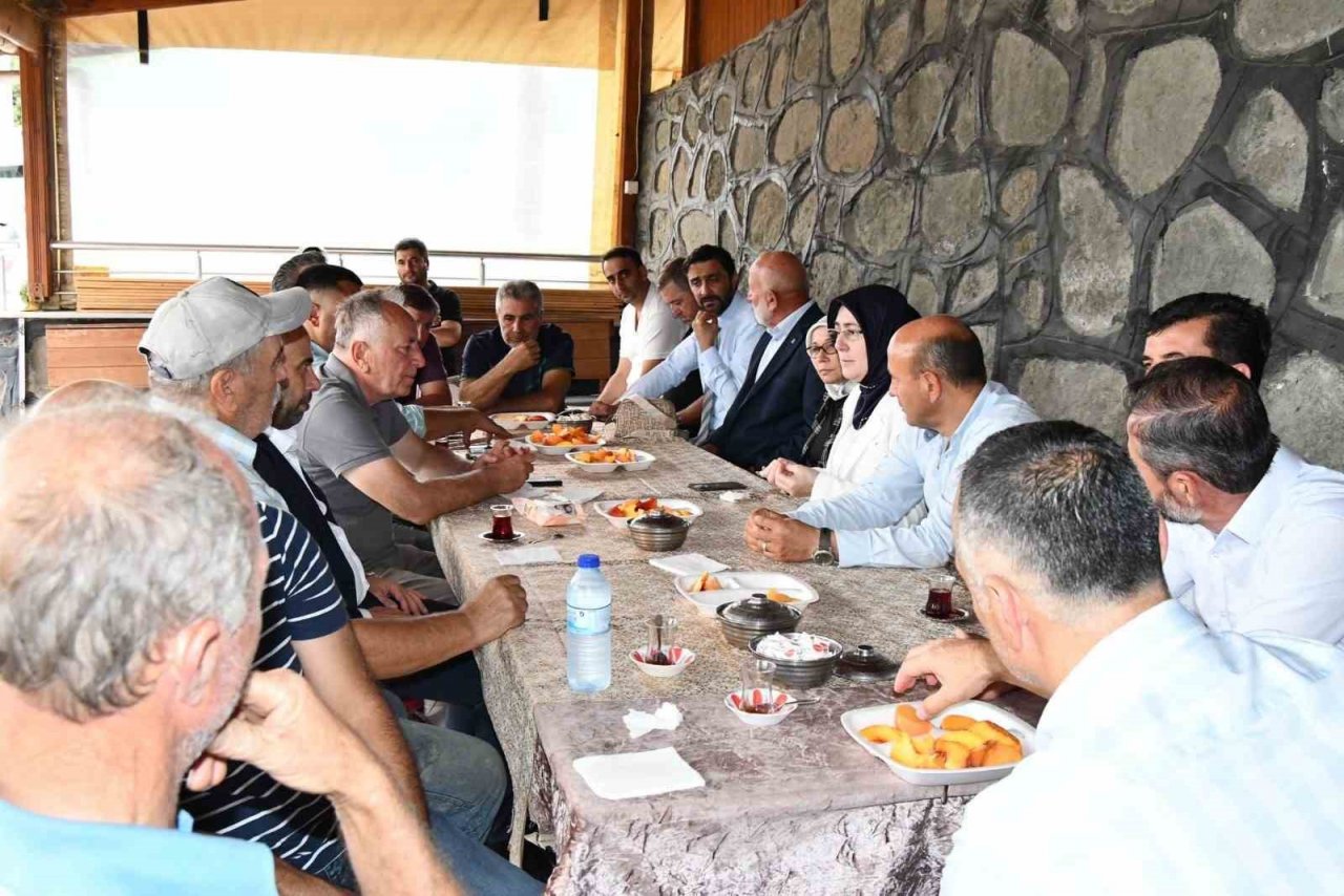 AK Parti’den Altınova köylerine çıkarma