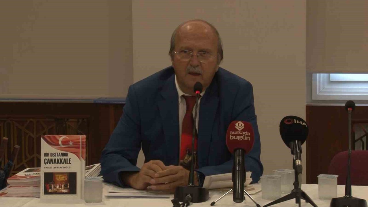 "Bir Destandır Çanakkale" kitabı tanıtıldı