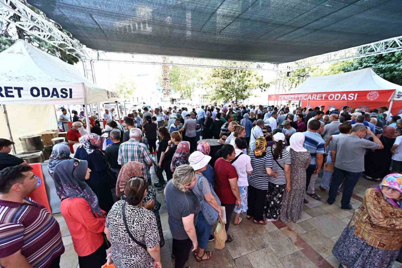 DTO’nun aşure hayrı şehitlerin ruhuna hediye edildi