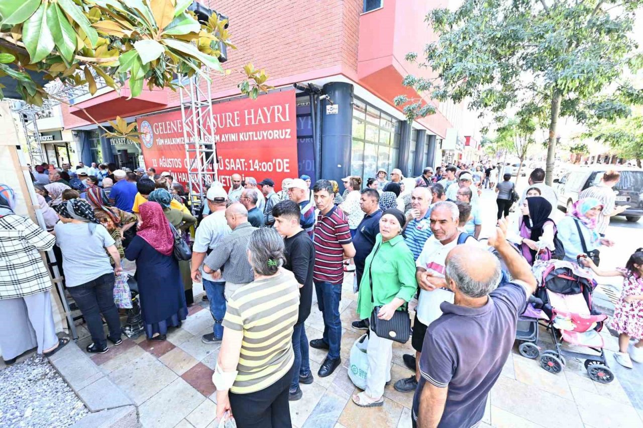 DTO’nun aşure hayrı şehitlerin ruhuna hediye edildi