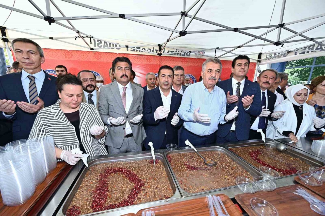 DTO’nun aşure hayrı şehitlerin ruhuna hediye edildi