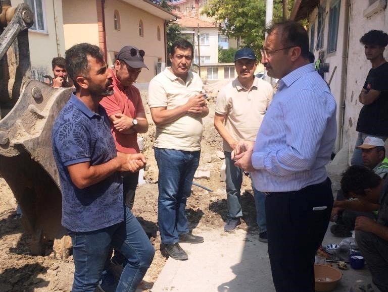 Emet’te alt yapı çalışmalarında sona yaklaşılıyor