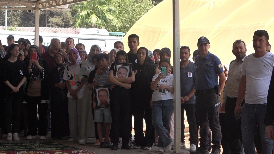 Osmaniye’de havaya ateş ettiği için uyardığı komşusu tarafından öldürülen polis memuru toprağa verildi