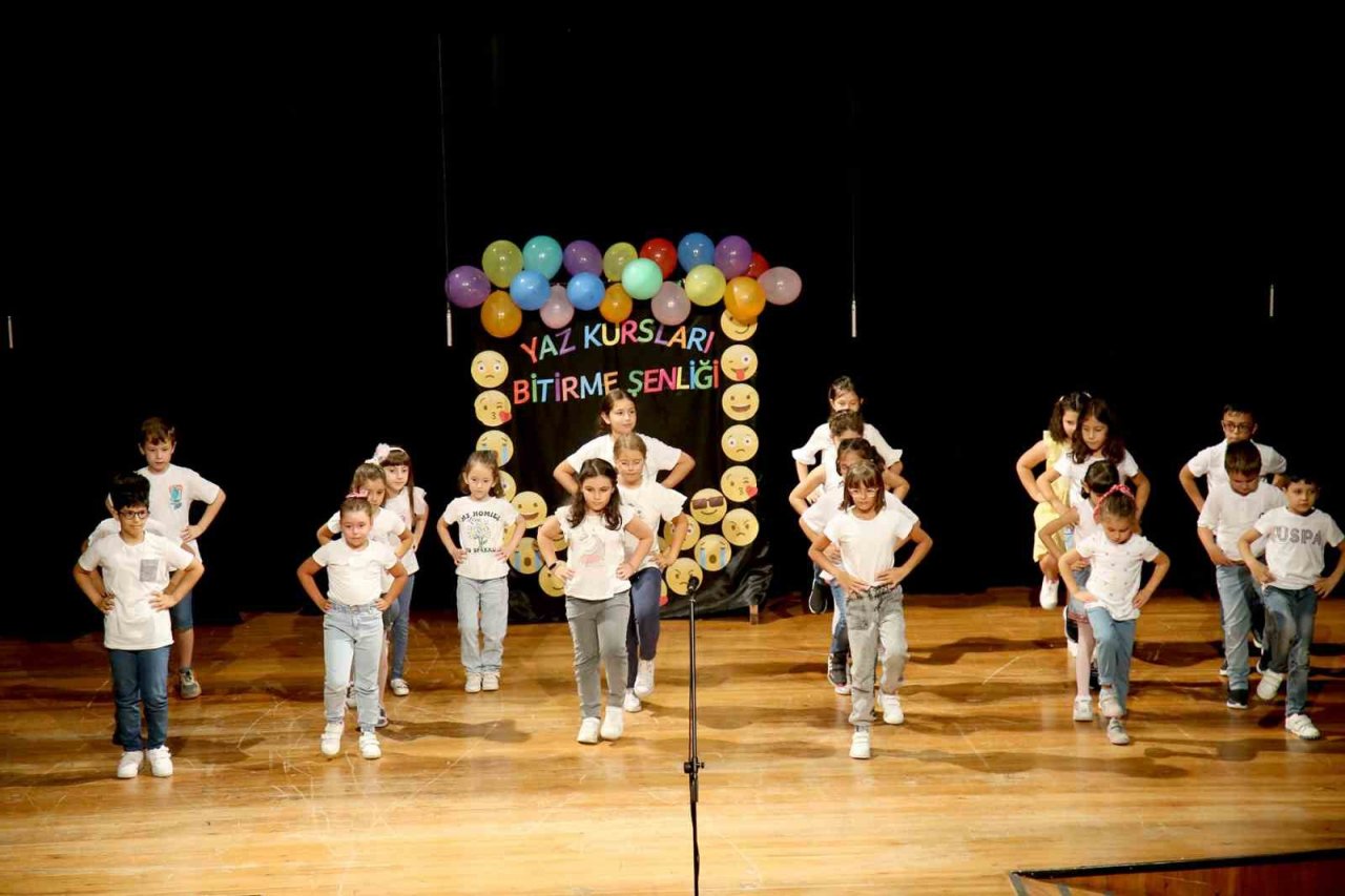 SGM yaz kursları şenlikle sona erdi