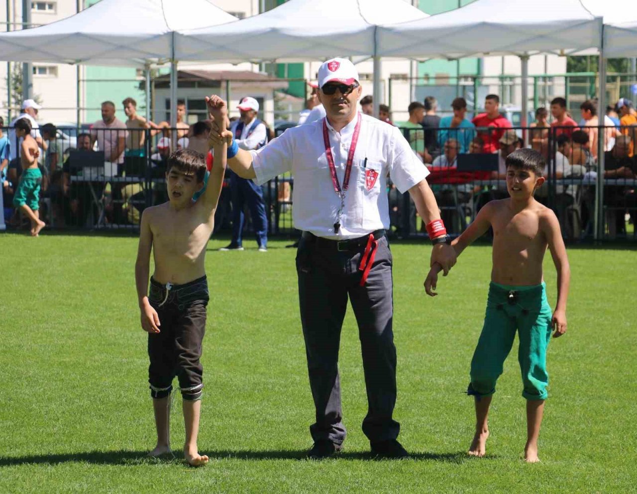 Sivas’ta Pehlivanlar er meydanına indi