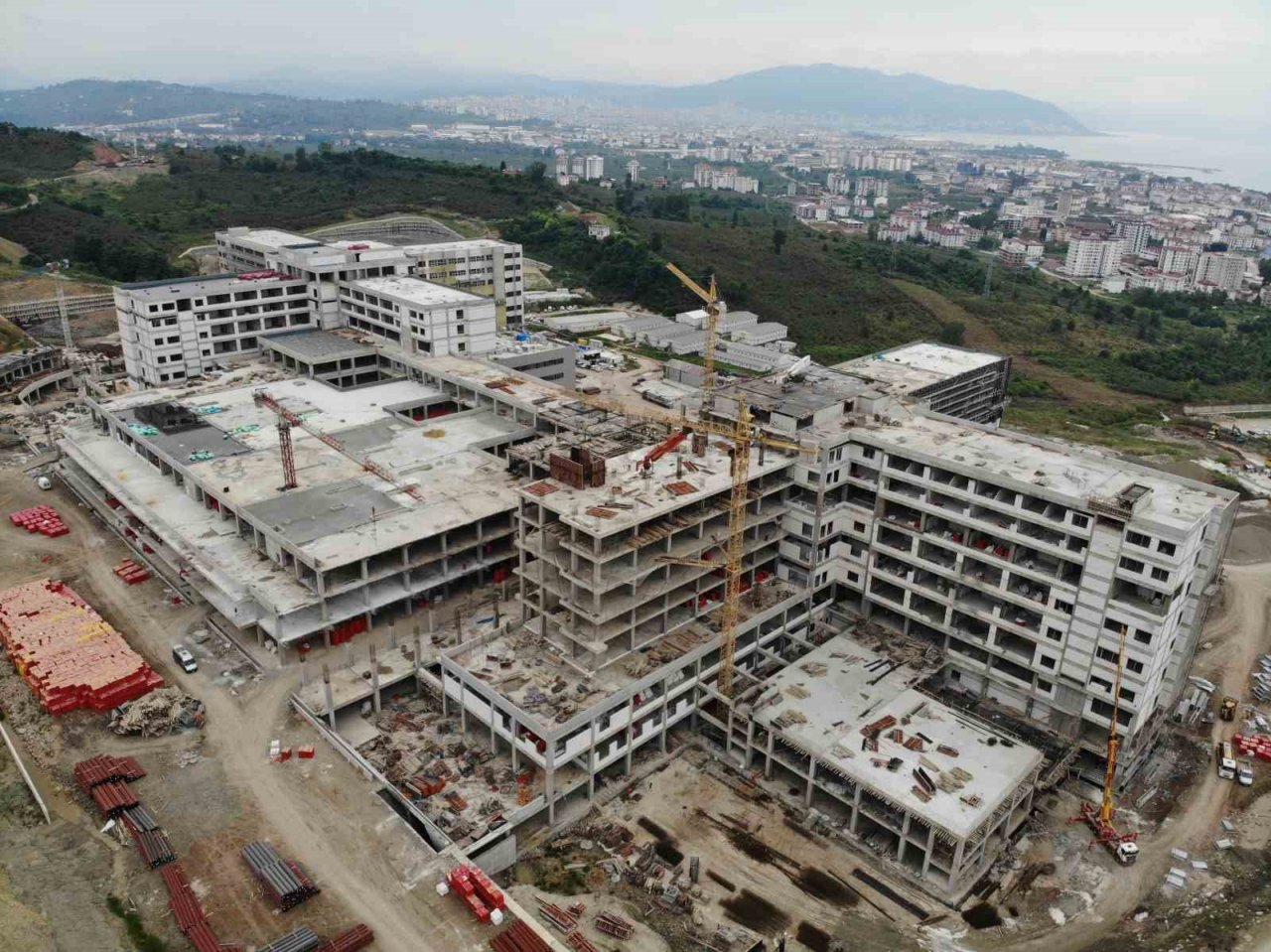 Ordu Şehir Hastanesi yükseliyor: İnşaatı yüzde 71’e ulaştı