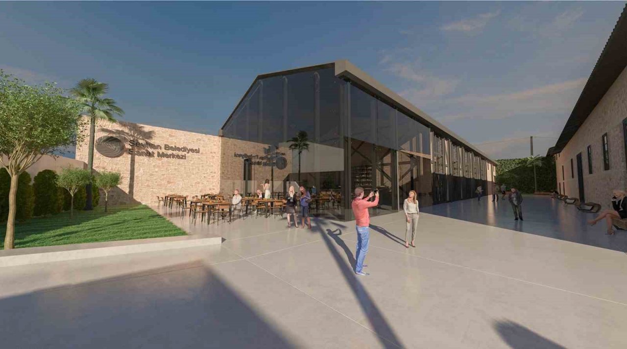 Eski çırçır fabrikası sanat merkezi oldu