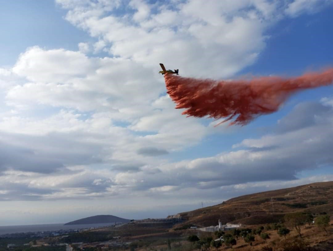 Avşa Adasında 2 günde 2 yangın çıktı