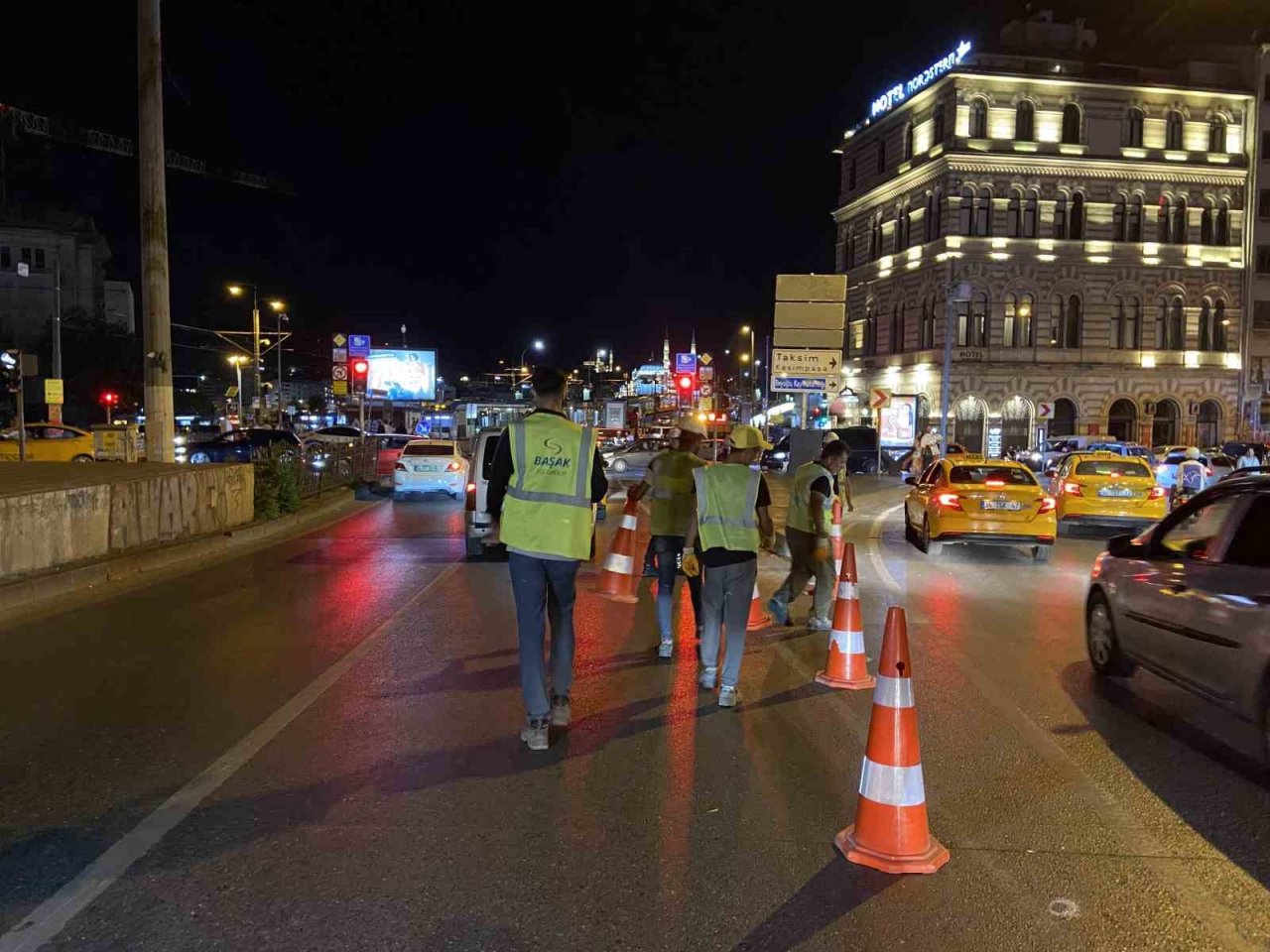 Galata Köprüsü’nde 40 gün sürecek bakım çalışmaları başladı