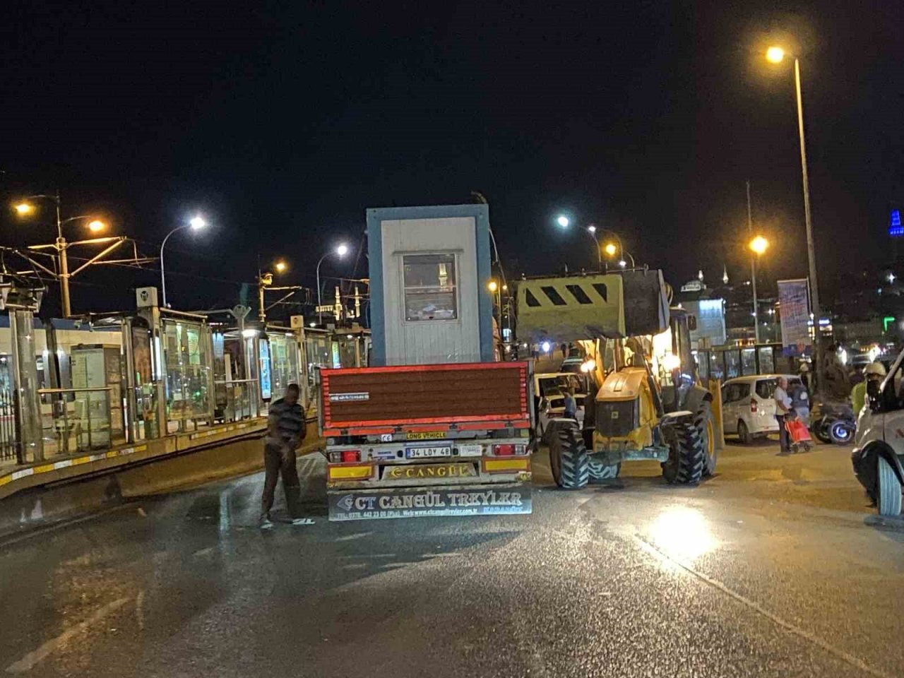 Galata Köprüsü’nde 40 gün sürecek bakım çalışmaları başladı