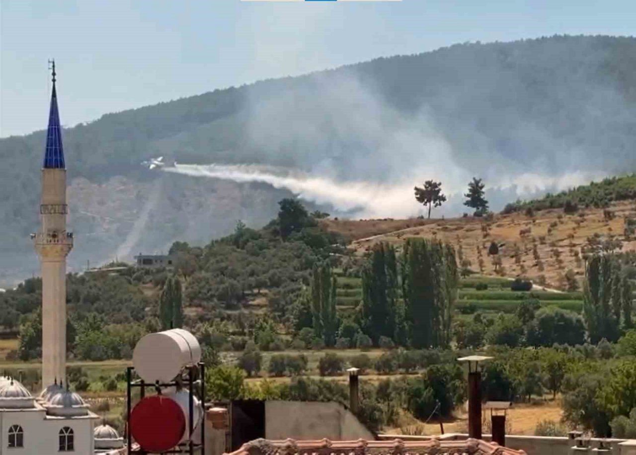 Yatağan yangını kontrol altında