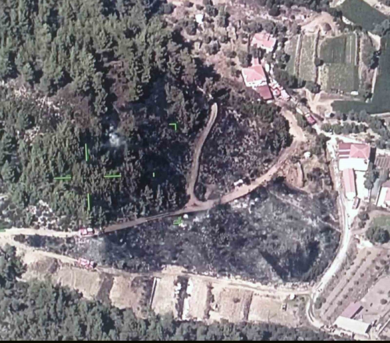 Yatağan yangını kontrol altında