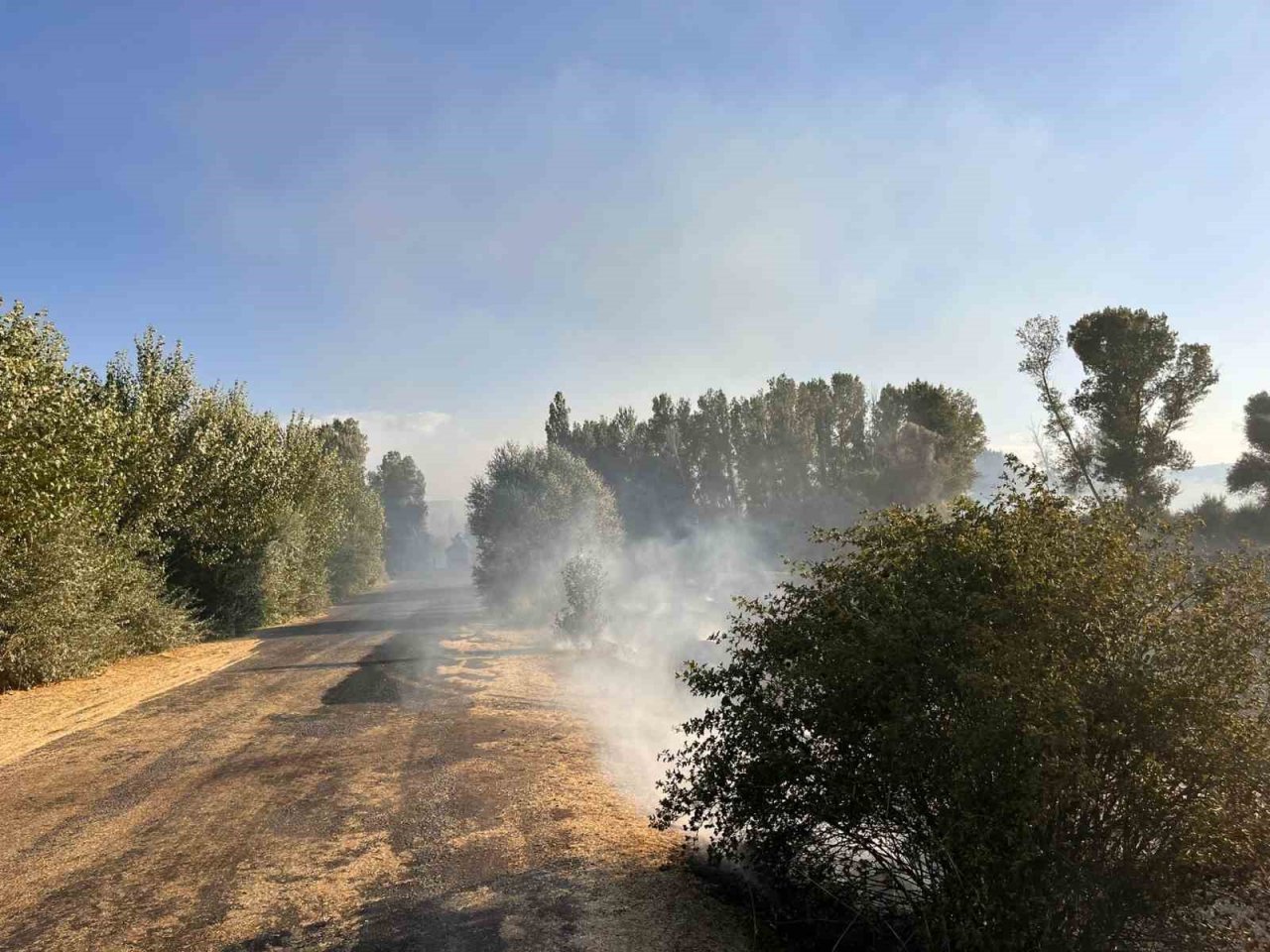 Yozgat’ta 500 dönüm buğday ekili alan 10 dakikada yandı