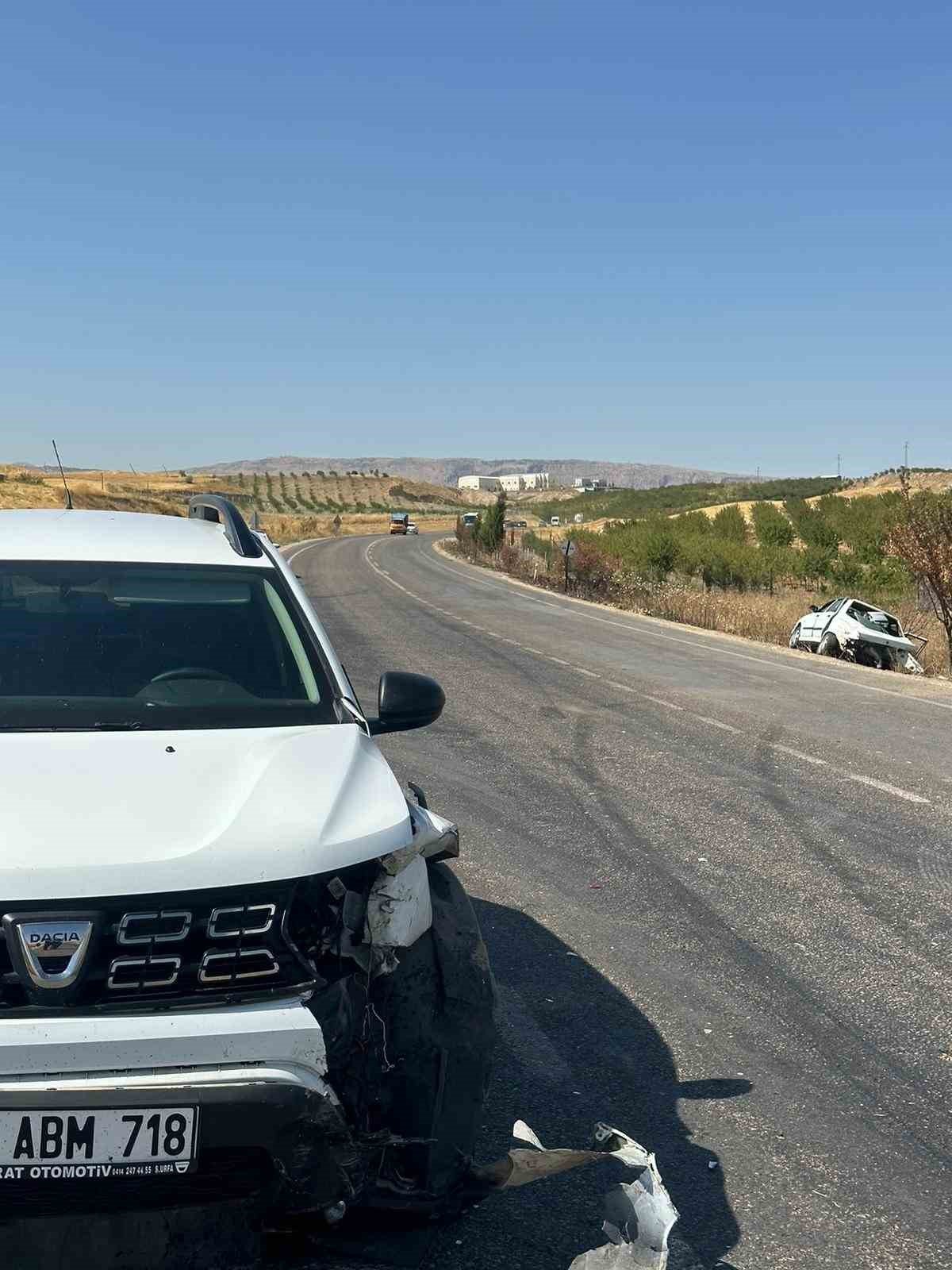 Adıyaman’da trafik kazası: 3 yaralı