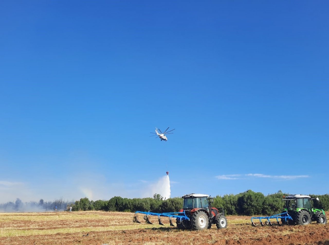 Afyonkarahisar’da dün yaşanan orman yangınında bilanço ortaya çıktı