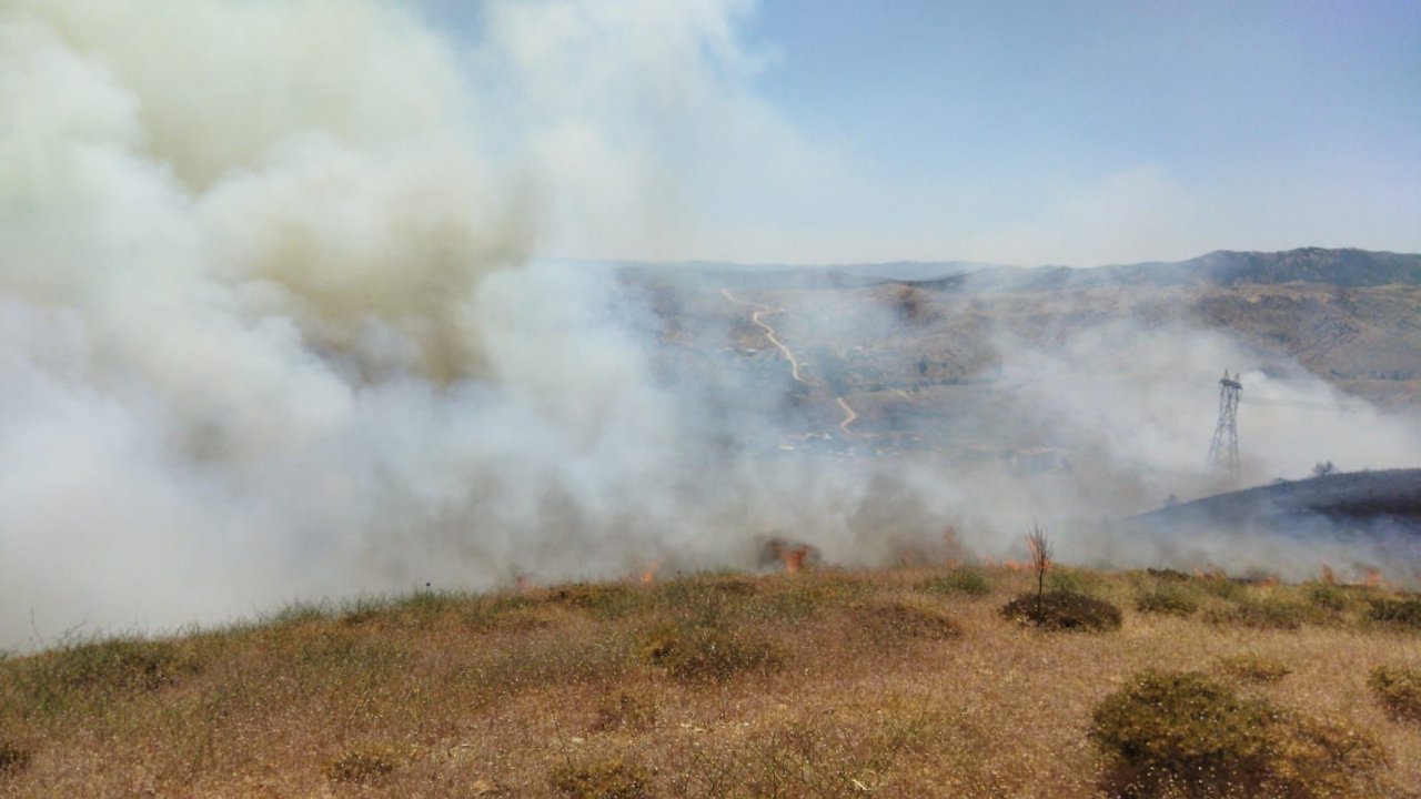 Bingöl’deki orman yangın söndürüldü