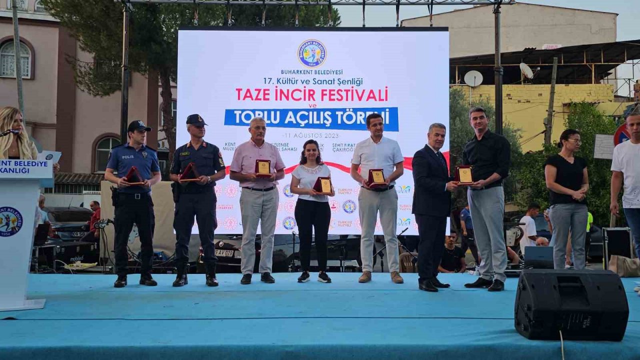 Buharkent festivalinde kurumlar arası örnek işbirliği