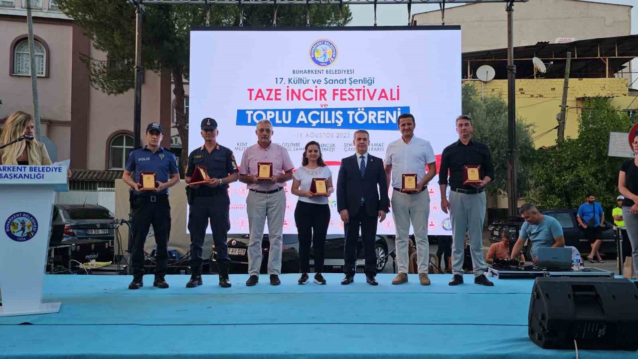 Buharkent festivalinde kurumlar arası örnek işbirliği