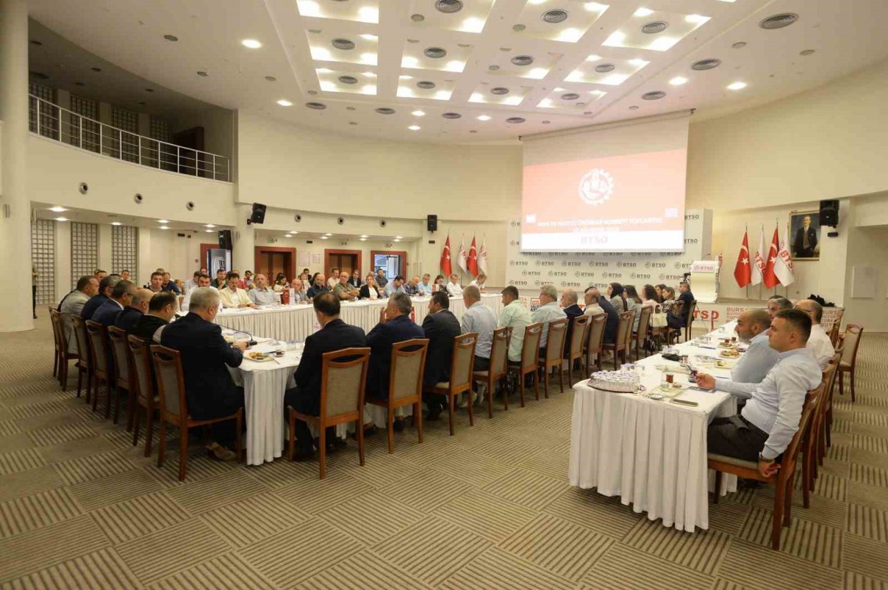 BTSO Gıda ve Paketli Ürünler Konseyi yeni dönemin ilk toplantısını yaptı