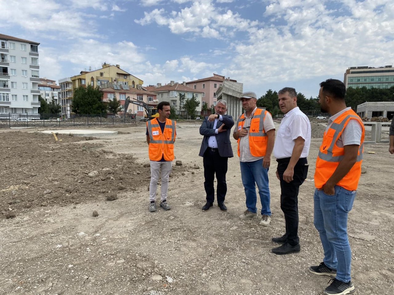 Çorum’da yeni millet bahçesinde çalışmalar hızla ilerliyor