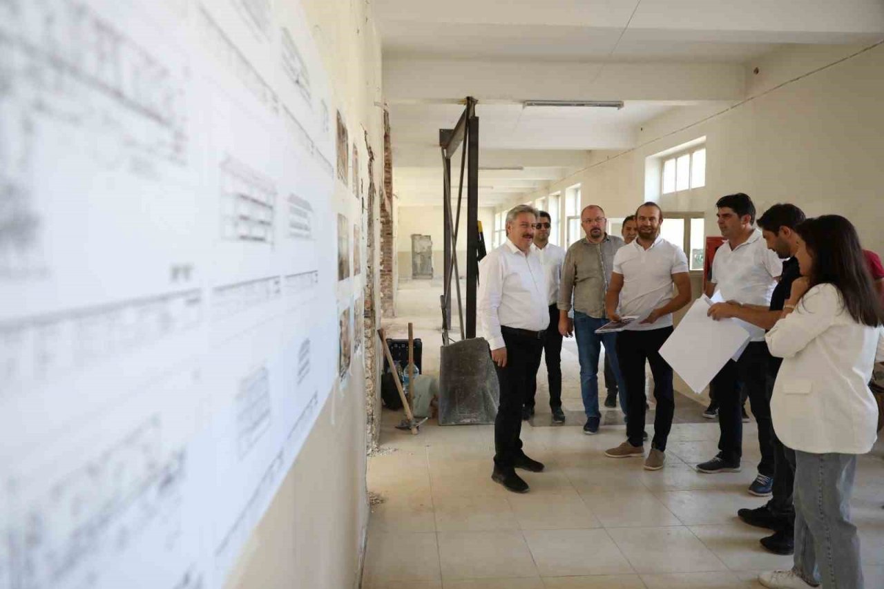 Kayseri’nin merkezinde dev bir yeşil alan ve sanat merkezi projesi hayata geçiyor