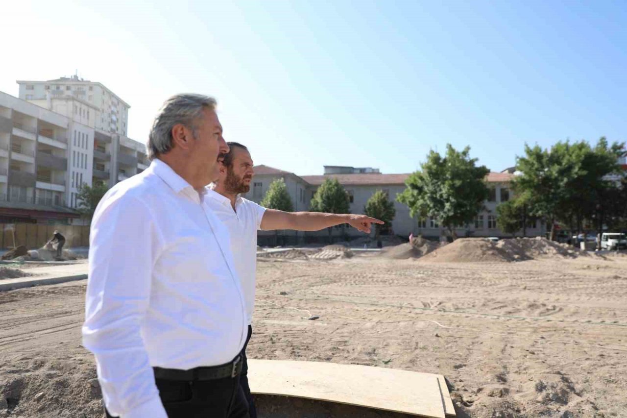 Kayseri’nin merkezinde dev bir yeşil alan ve sanat merkezi projesi hayata geçiyor