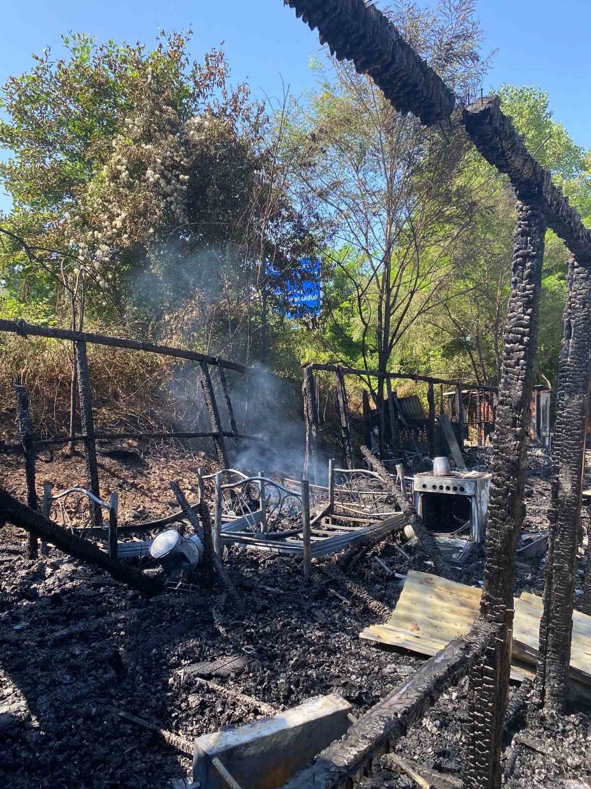 "Eski eşinin işyerini kundakladı" iddiası
