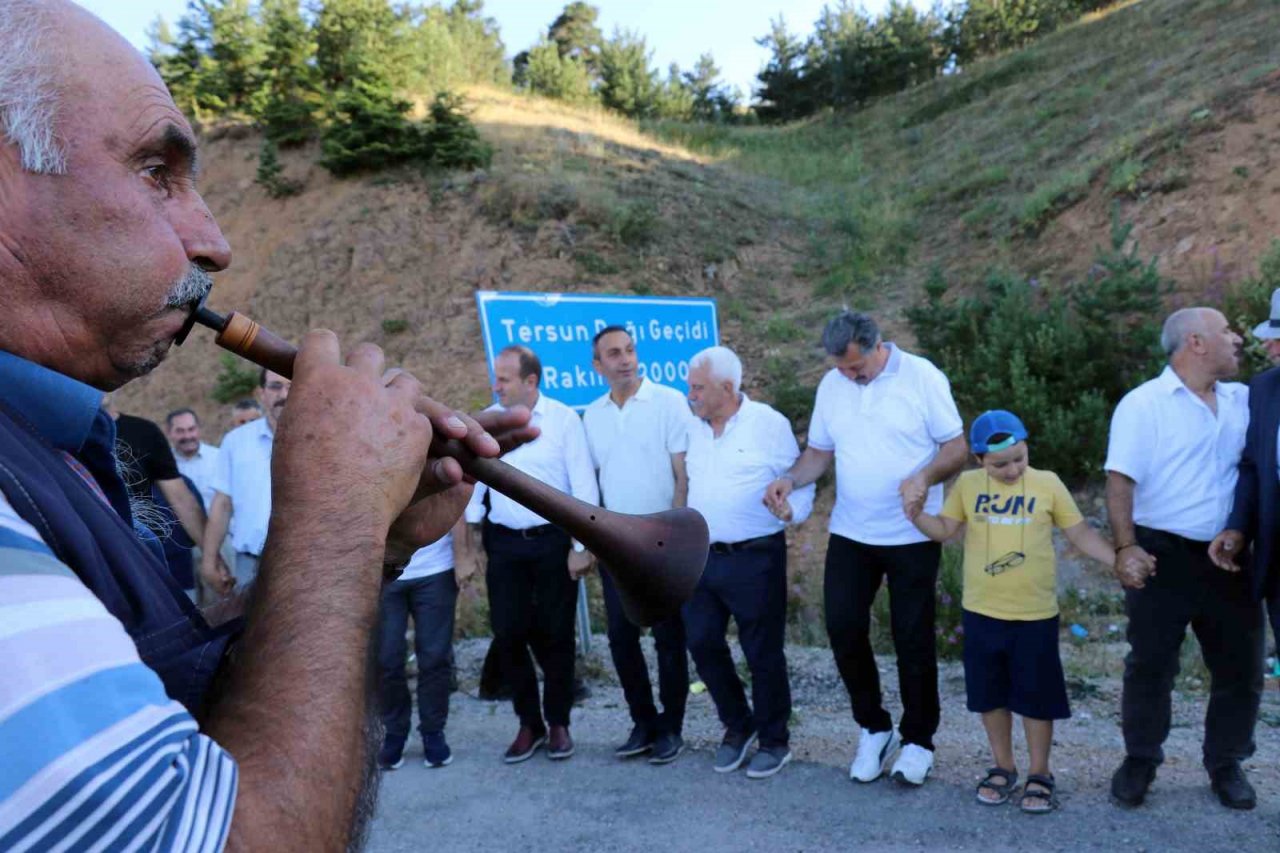 Şiranlılar Tersun Dağı’na tünel istiyor