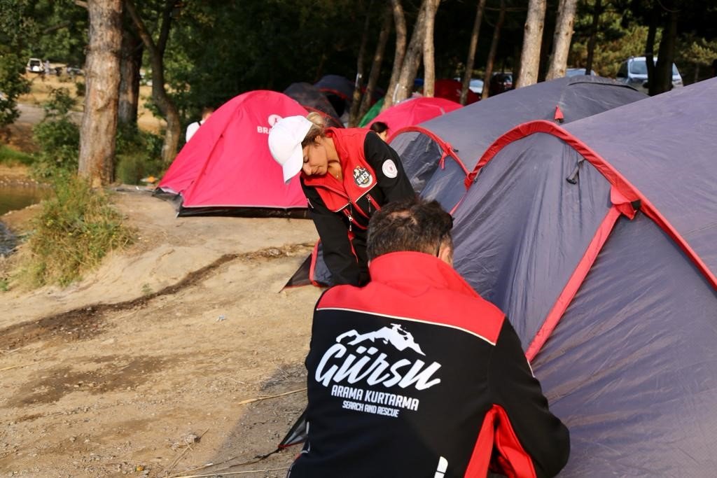 Adrenalin Parkta afet eğitimi