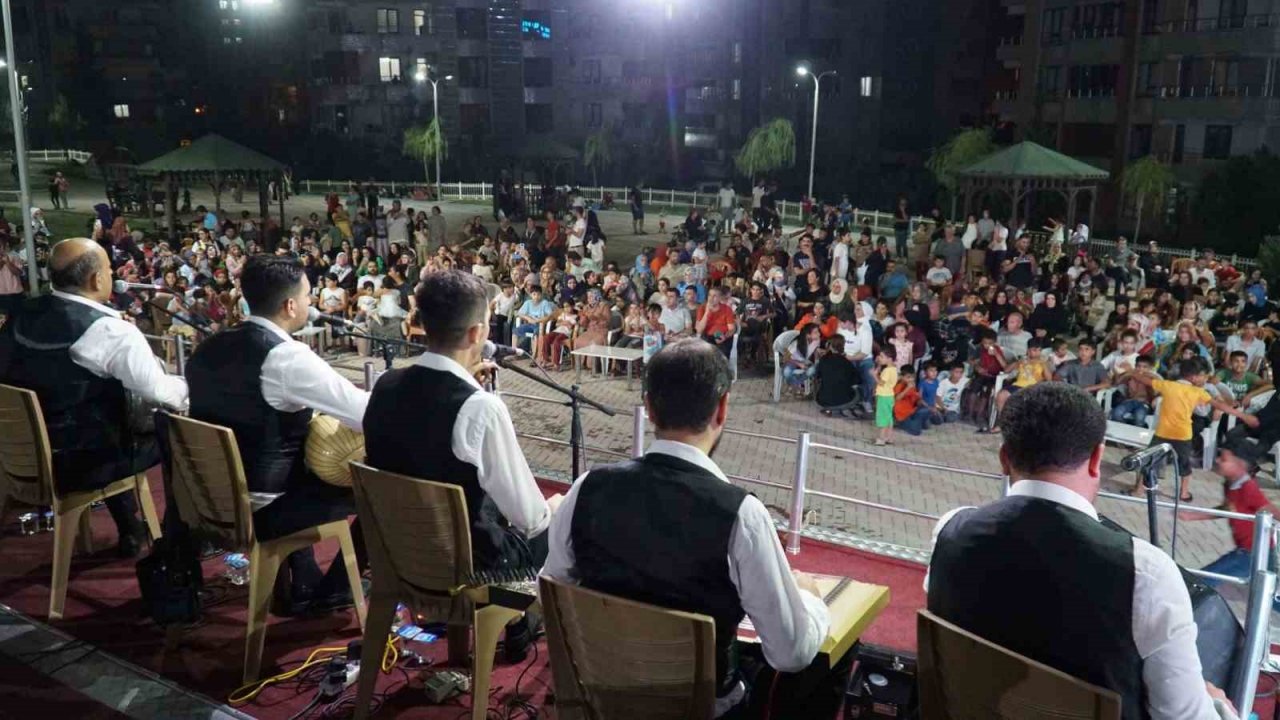 Haliliye’de yaz konseri coşkusu devam ediyor