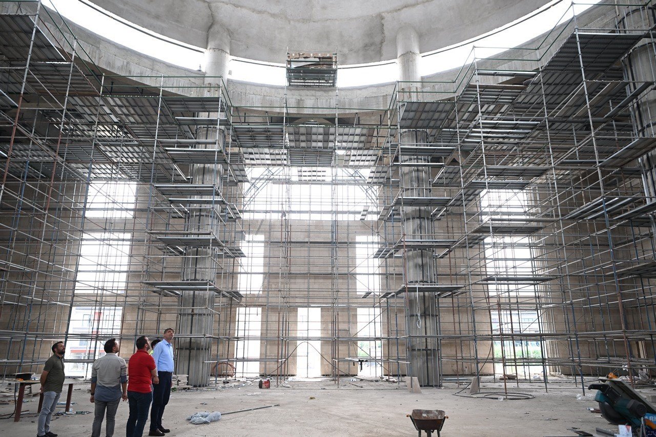 Bu camide ibadet için engel olmayacak