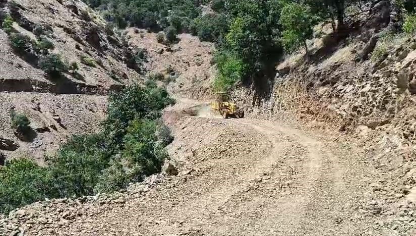 Malatya’da yol çalışmaları sürüyor