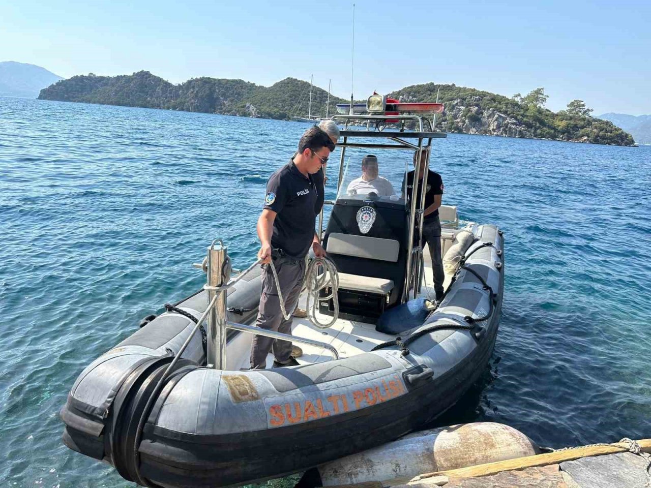 Marmaris deniz polisi su sporları denetimlerine devam ediyor