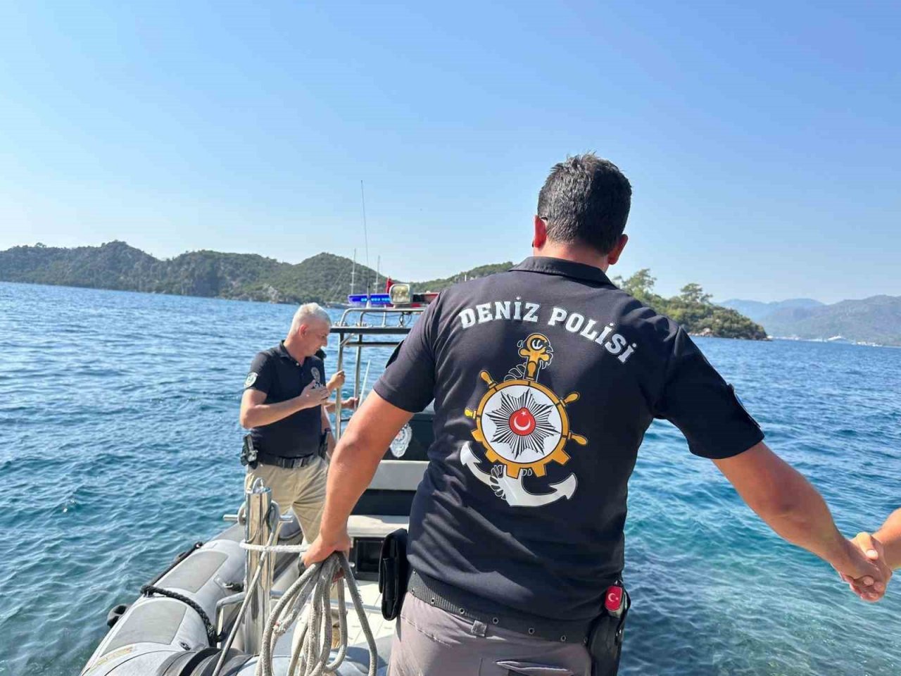 Marmaris deniz polisi su sporları denetimlerine devam ediyor
