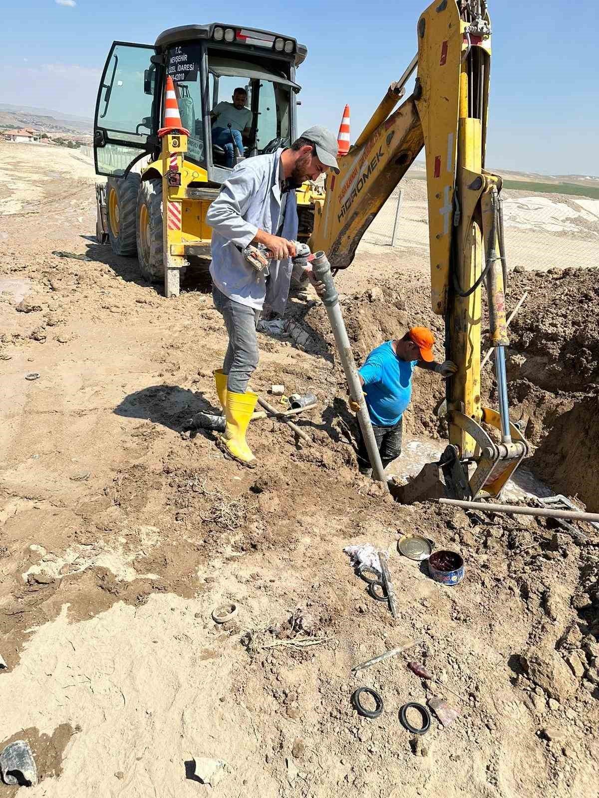 Nevşehir’de alt ve üst yapı çalışmaları devam ediyor