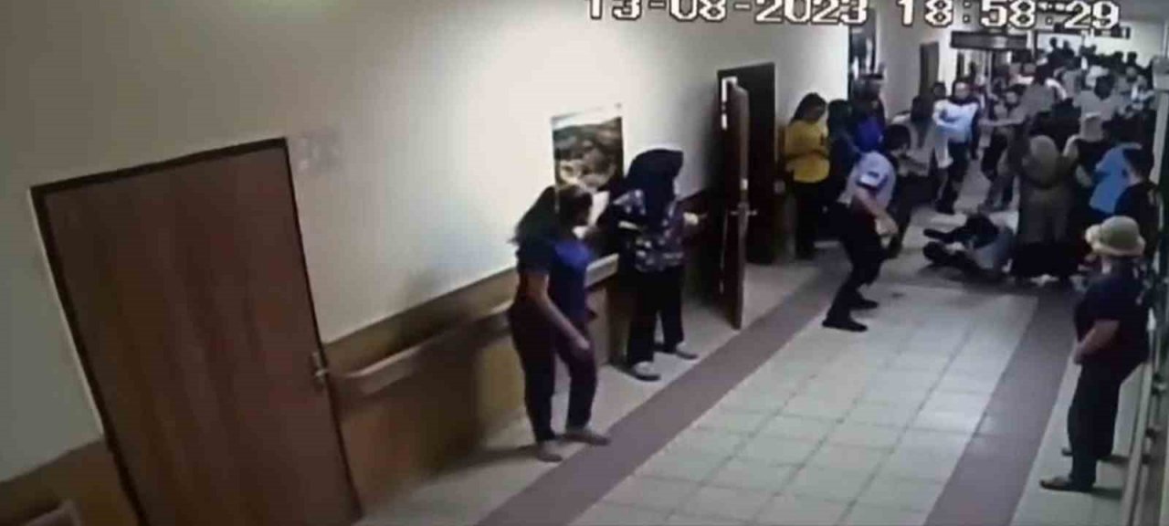 20 kişi devlet hastanesini bastı, 6 güvenlik görevlisi darp edildi
