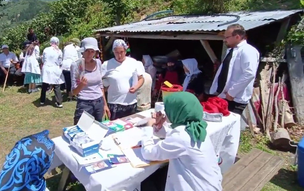 Gölköy’ün kırsal noktalarında ’mobil kanser taraması’ hizmeti başlatıldı