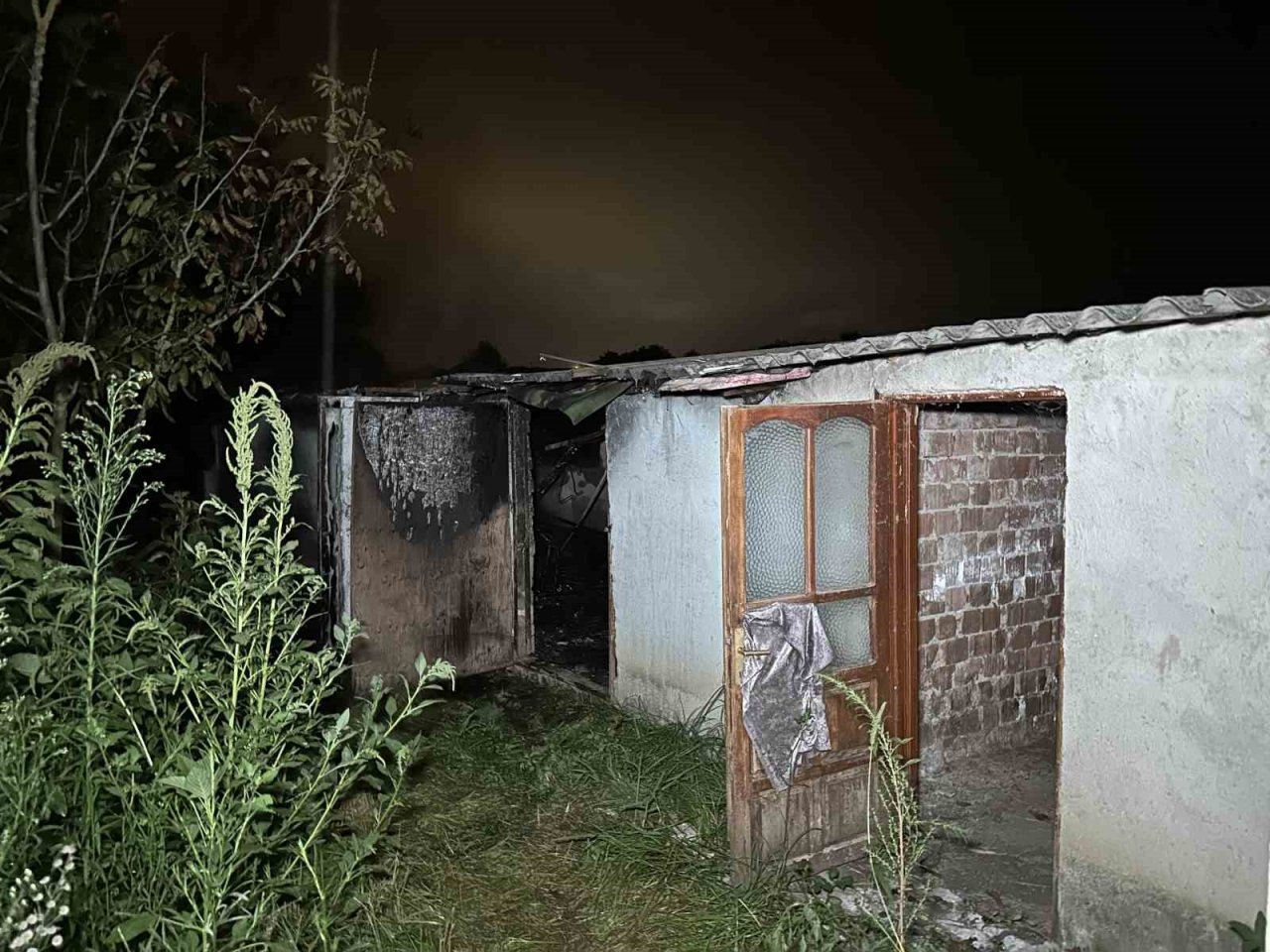 Arsa sahibinden şoke eden kundaklama iddiası