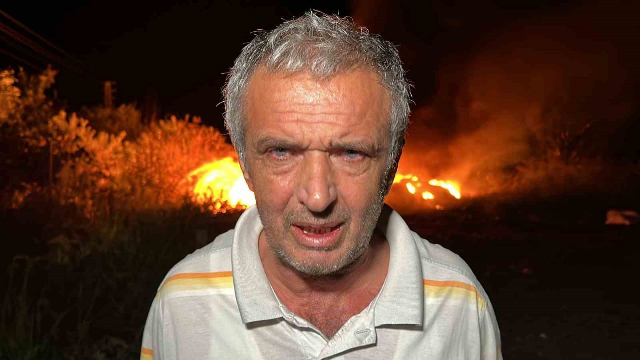 Arsa sahibinden şoke eden kundaklama iddiası